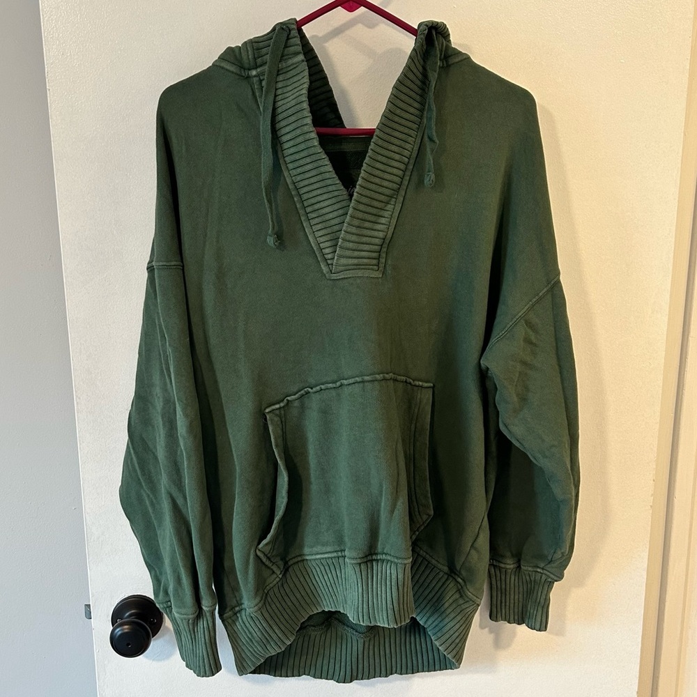 Aerie V Neck Hoodie